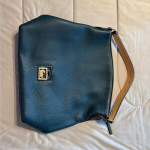 Dooney & Bourke Blue Leather Women's Bag